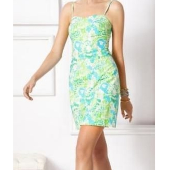 Lilly Pulitzer Dresses & Skirts - Lilly Pulitzer McCallum Fitted Tie Back Dress